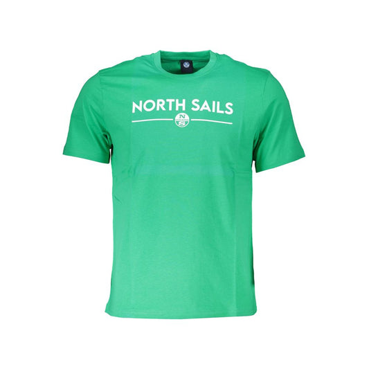 North Sails Green Cotton T-Shirt 1728,3XL,67403481248,Clothing,Green,L,M,Men,Men - Clothing,New with tags,North Sails,S,T-Shirts - Men - Clothing,XL,XXL North Sails NO-27954-S