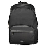 Calvin Klein Black Polyester Men Backpack CA-36304