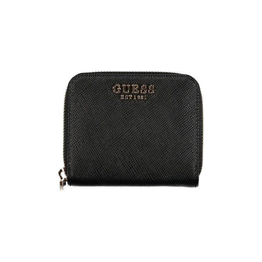 Guess Jeans Black Polyethylene Wallet