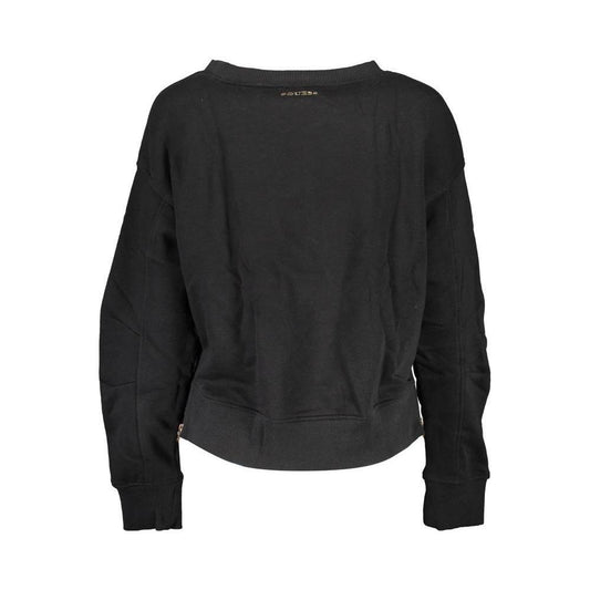 Guess Jeans Black Cotton Women Sweater GU-36970-M