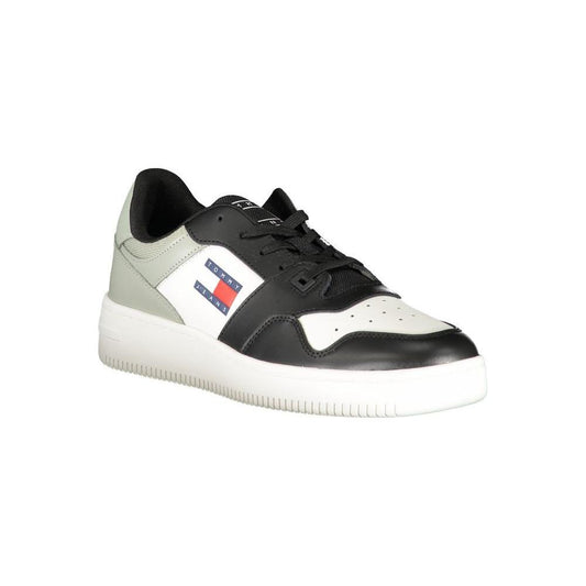 Tommy Hilfiger Black Polyester Sneaker TO-29015-EU40/US7