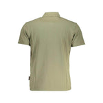 Napapijri Green Cotton Men Polo Shirt