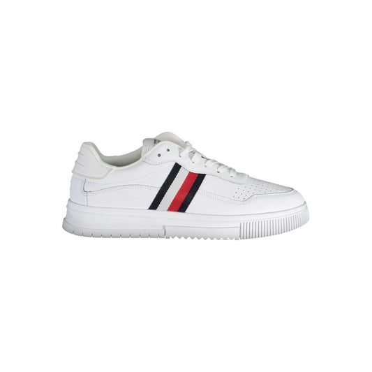 Tommy Hilfiger Tommy Hilfiger White Leather Men Sneaker TO-22807-EU44/US11 1728,67403481248,EU44/US11,EU45/US12,EU46,Men,Men - Shoes,New with tags,Shoes,Sneakers - Men - Shoes,Tommy Hilfiger,White