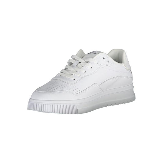 Tommy Hilfiger Tommy Hilfiger White Leather Men Sneaker TO-22807-EU44/US11 1728,67403481248,EU44/US11,EU45/US12,EU46,Men,Men - Shoes,New with tags,Shoes,Sneakers - Men - Shoes,Tommy Hilfiger,White