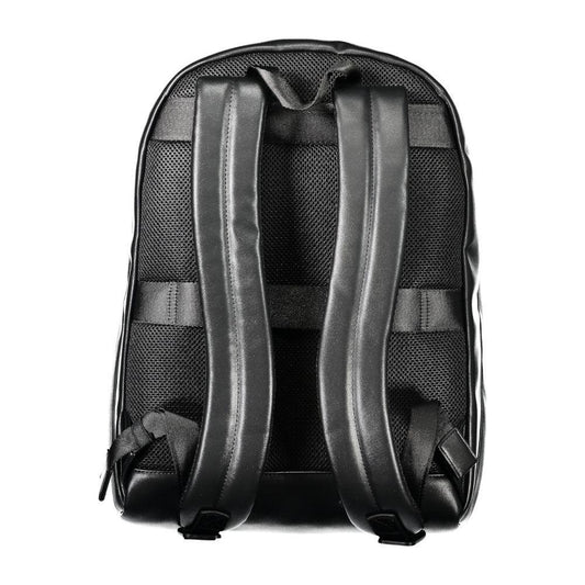 Tommy Hilfiger Black Polyethylene Men Backpack TO-33660