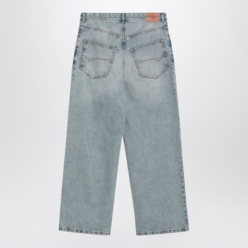 Balenciaga Loose light denim jeans