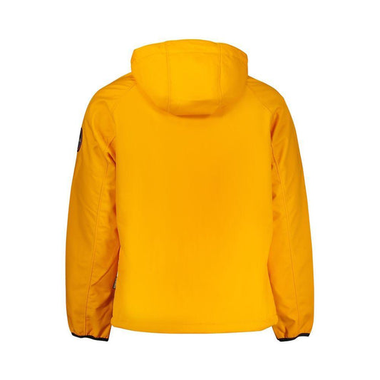 Napapijri Orange Polyester Men Jacket NA-32507-S