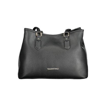 Mario Valentino Black Polyethylene Women Handbag