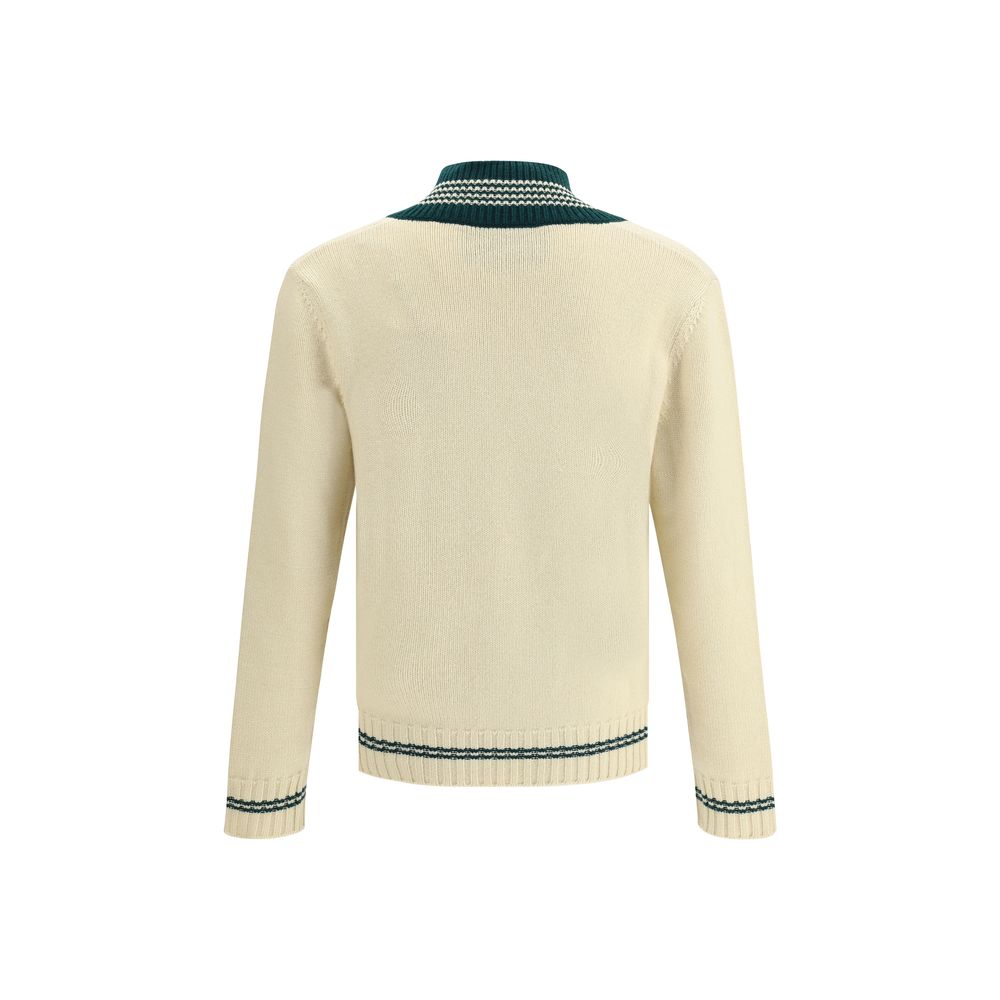 Valentino Cream Wool Sweatshirt
