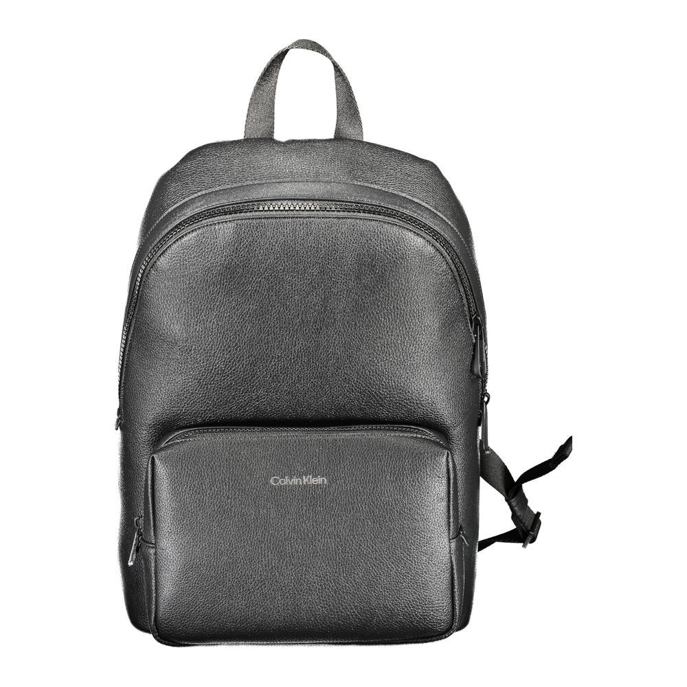 Calvin Klein Black Polyethylene Backpack