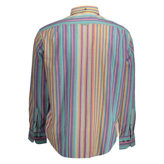 Gant Blue Cotton Men Shirt