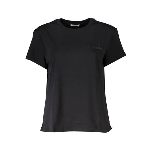 Patrizia Pepe Chic Crew Neck Organic Cotton Tee PA-28348-XS