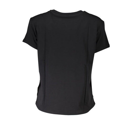 Patrizia Pepe Chic Crew Neck Organic Cotton Tee PA-28348-XS