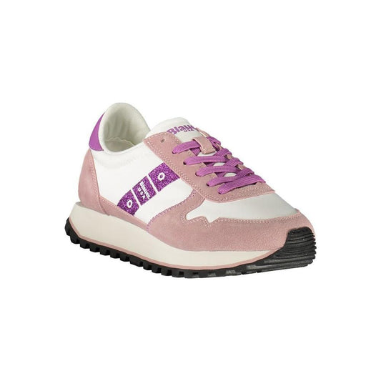 Blauer White Leather Women Sneaker BL-38641-EU37/US7