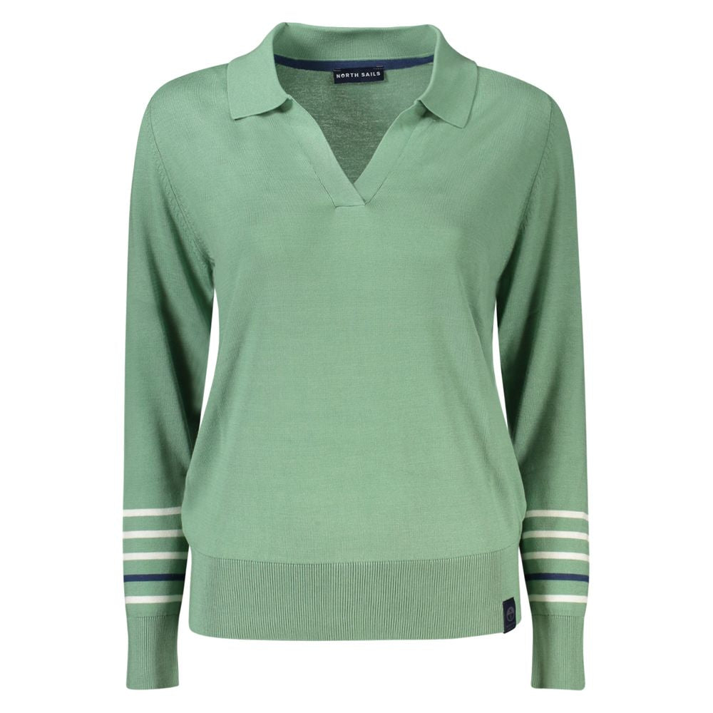 North Sails Green Cotton Sweater