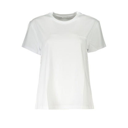 Patrizia Pepe White Cotton Women T-Shirt