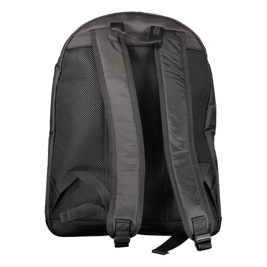Tommy Hilfiger Black Nylon Backpack TO-32174