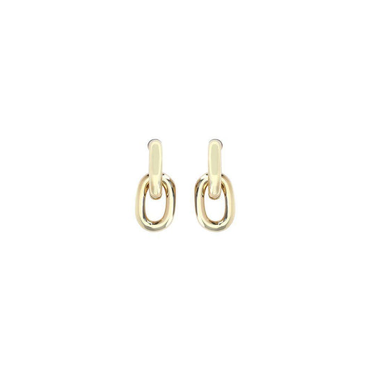 Rabanne Double XL Link Earrings RA-20PBB0024MET077P710-ONE SIZE