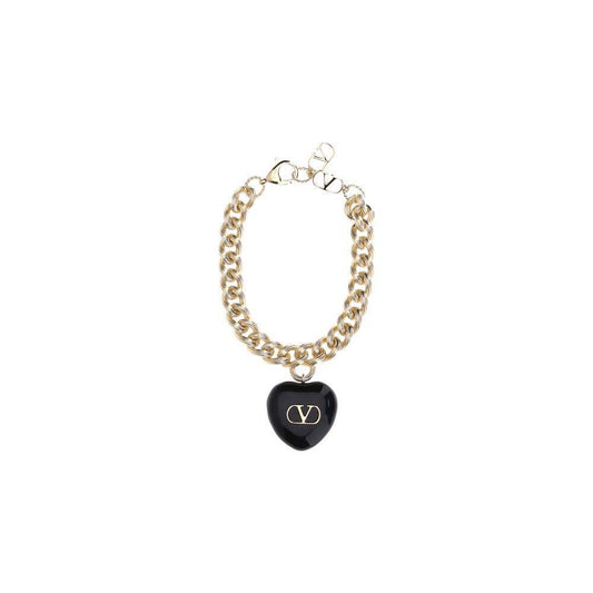 Valentino Garavani Coeur Royal chain Bracelet VA-7W2J0AD4MJP0RN-M