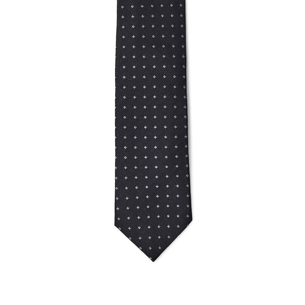 Jil Sander Black Silk Tie