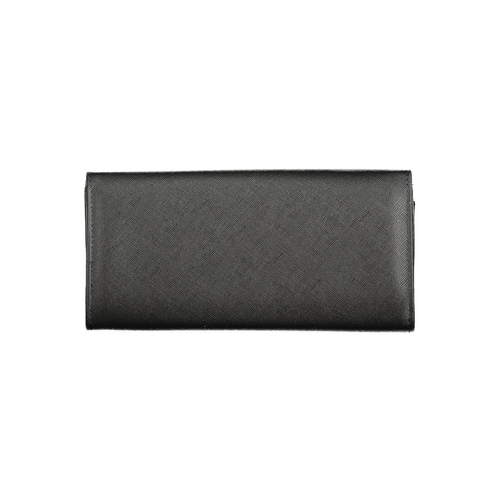 Mario Valentino Black Polyethylene Wallet