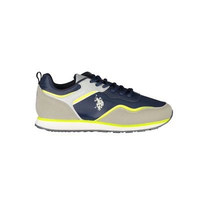 U.S. POLO ASSN. Blue Polyurethane Women Sneaker