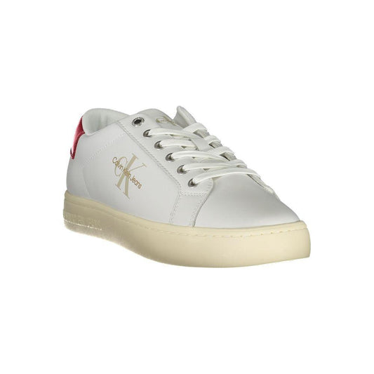 Calvin Klein Eco-Conscious White Lace-up Sneakers CA-28511-EU45/US12