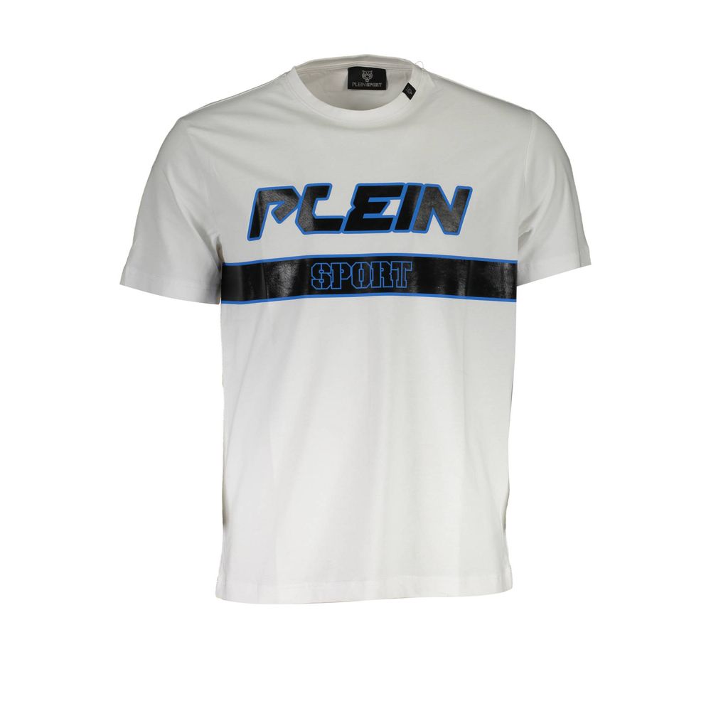 Plein Sport White Cotton T-Shirt