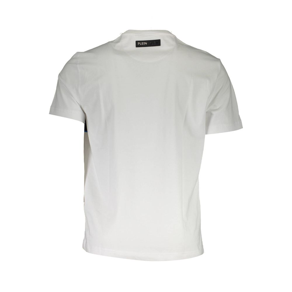 Plein Sport White Cotton T-Shirt