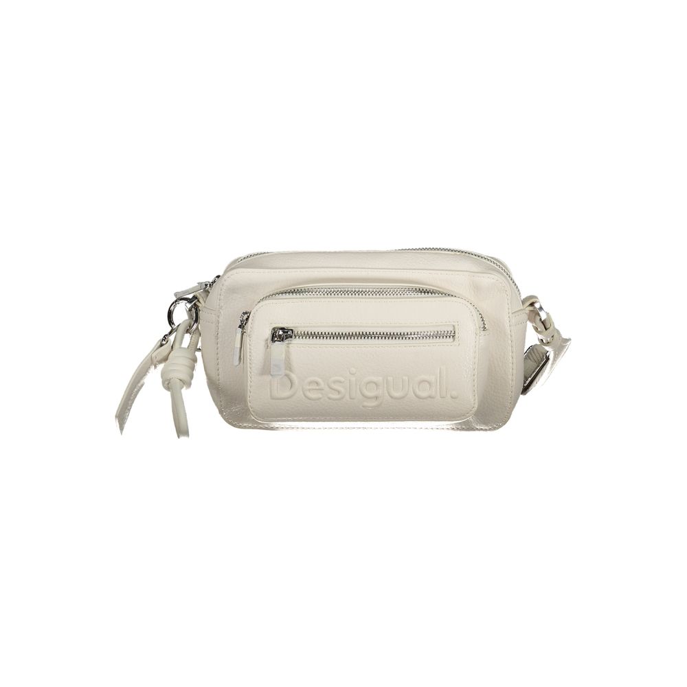 Desigual White Polyurethane Women Handbag