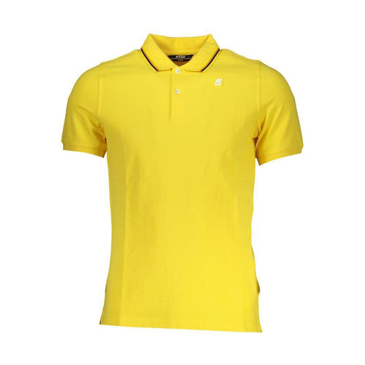 K-WAY Sunny Yellow Contrast Detail Polo KW-28813-S
