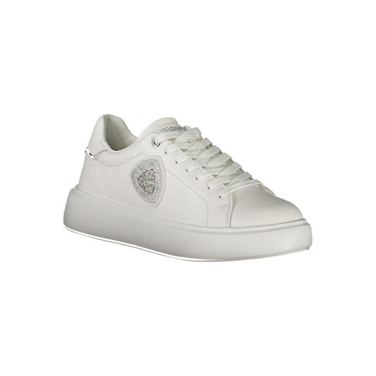 Blauer White Leather Women Sneaker BL-36059-EU36/US6