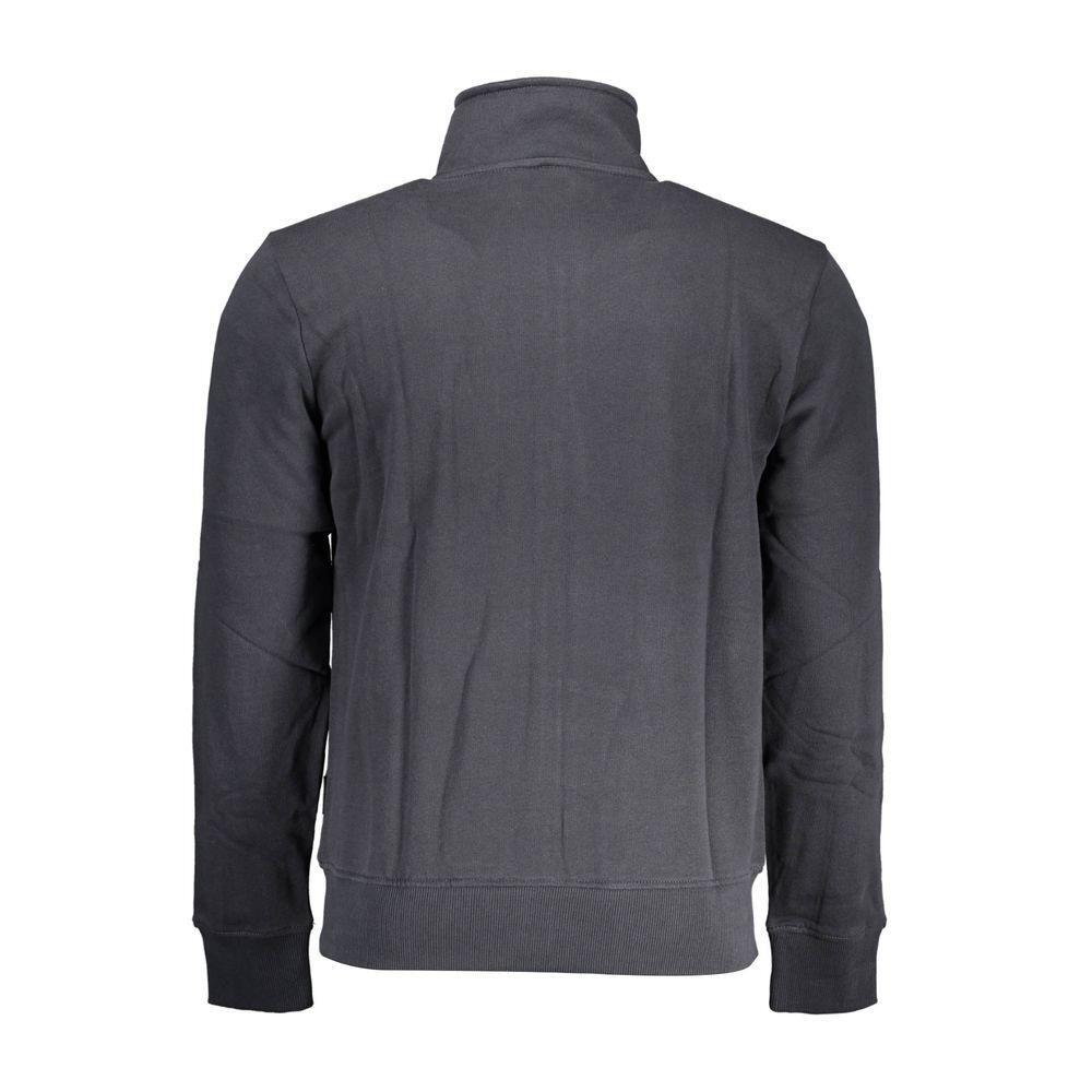Napapijri Black Cotton Men Sweater NA-37912-S
