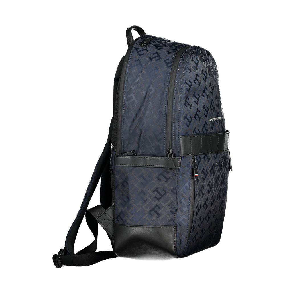 Tommy Hilfiger Blue Polyester Backpack