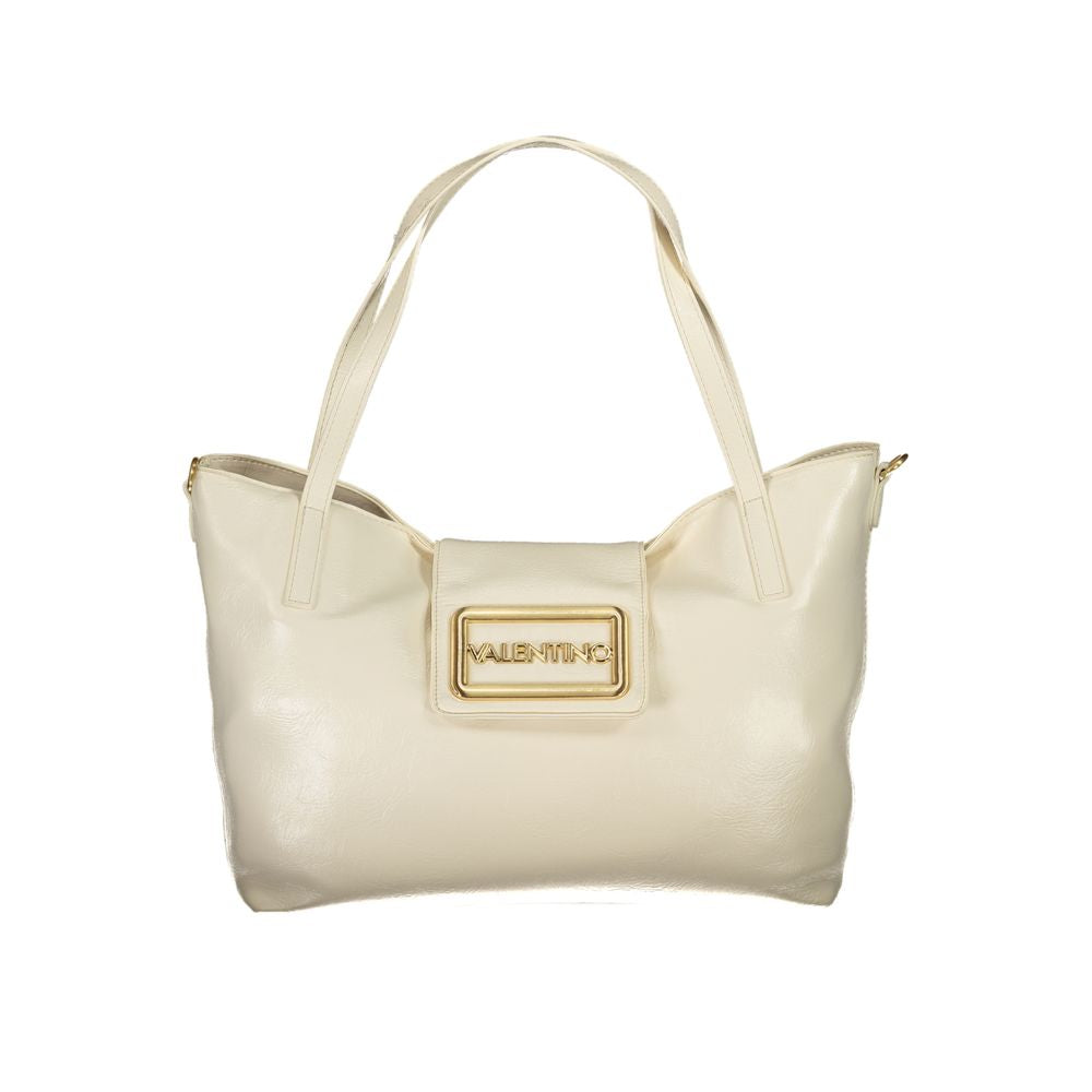 Valentino Beige Polyethylene Handbag