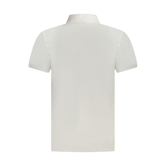 Timberland White Cotton Men Polo Shirt TI-35453-S