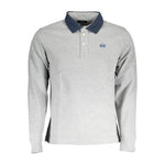 La Martina Brown Cotton Men Polo Shirt LA-37260-XL