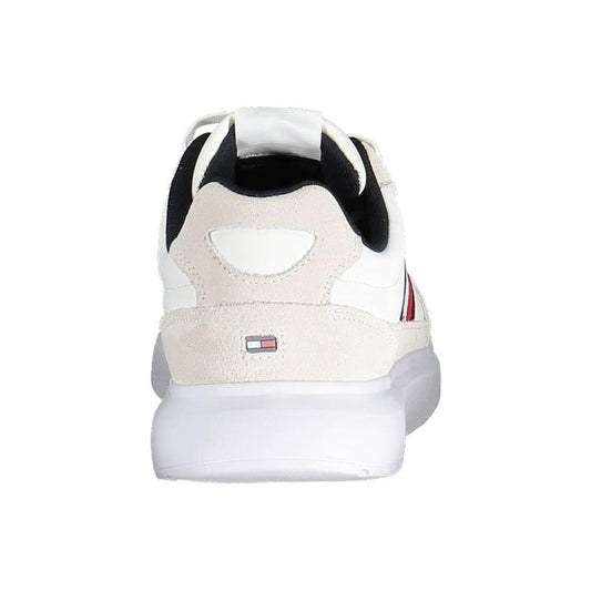 Tommy Hilfiger Tommy Hilfiger White Leather Men Sneaker TO-37582-EU43/US10 1728,67403481248,EU43/US10,EU44/US11,Men,Men - Shoes,New with tags,Shoes,Sneakers - Men - Shoes,Tommy Hilfiger,White
