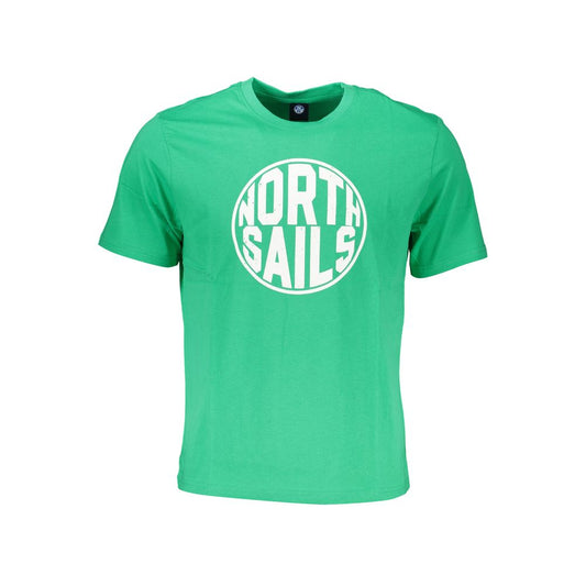 North Sails Green Cotton T-Shirt 1728,3XL,67403481248,Clothing,Green,L,M,Men,Men - Clothing,New with tags,North Sails,S,T-Shirts - Men - Clothing,XL,XXL North Sails NO-27267-S