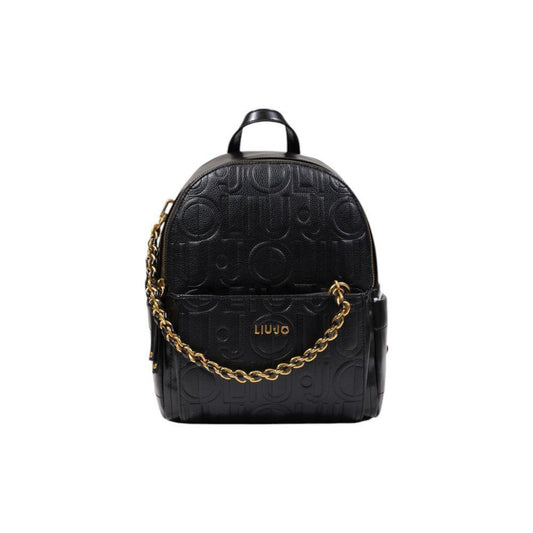 Liu Jo Black Polyethylene Backpack