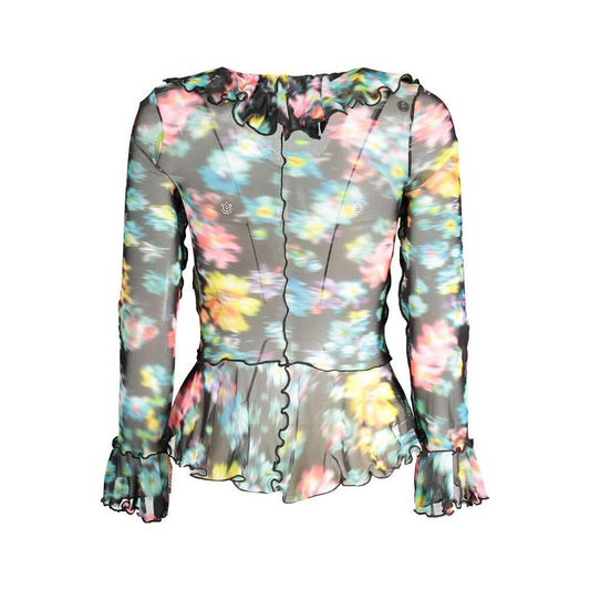 Desigual Black Polyester Women T-Shirt DE-19501-M