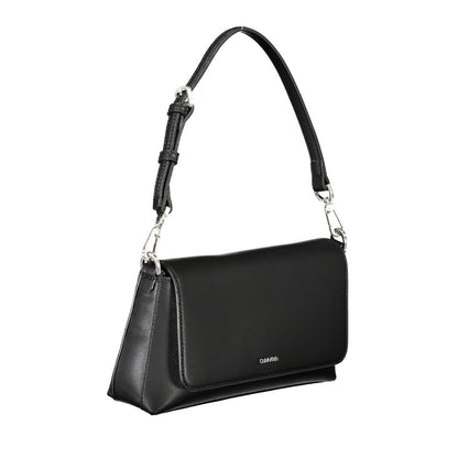 Calvin Klein Black Polyester Women's Handbag