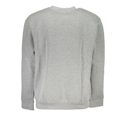 Cavalli Class Gray Cotton Sweatshirt