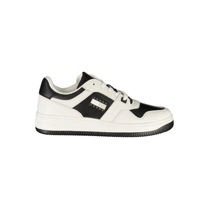 Tommy Hilfiger White Polyester Sneaker