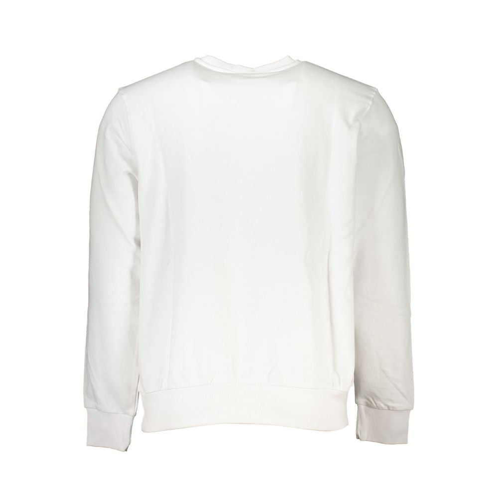 North Sails White Cotton Men Sweater