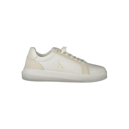 Calvin Klein White Polyethylene Men Sneaker CA-33695-EU40/US7