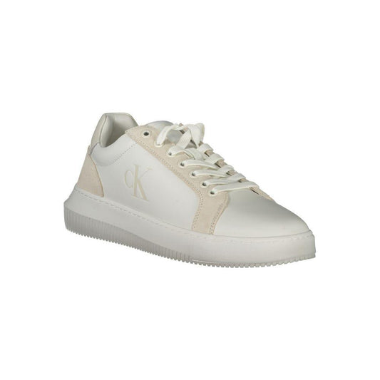 Calvin Klein White Polyethylene Men Sneaker CA-33695-EU40/US7