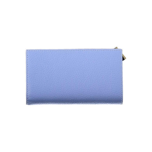 Coccinelle Light Blue Leather Women Wallet CO-34880
