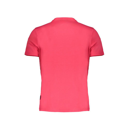 Napapijri Pink Cotton T-Shirt NA-29526-S