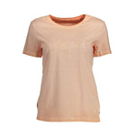 Guess Jeans Pink Cotton Women T-Shirt GU-37042-XS